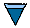 inverted triangle