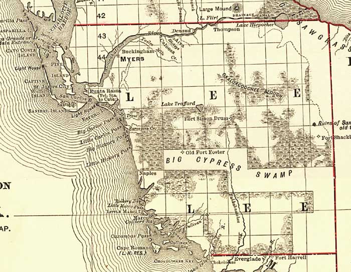 Lee County, 1900