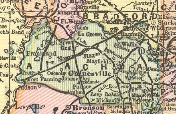 Alachua County, 1898