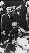 Korczak at the summer camp Michal&oacute;wka