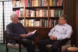 Dr. James Barnard being interviewed