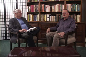 Dr. Bill Katzenmeyer being interviewed