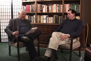 Dr. Don Orlosky being interviewed