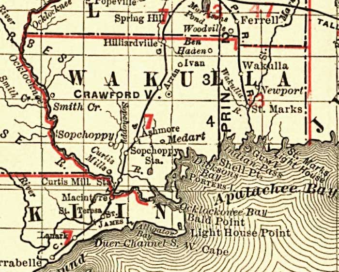 Wakulla County, 1900