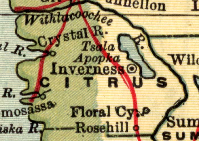 Citrus County, 1907