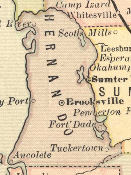 Hernando County, 1883