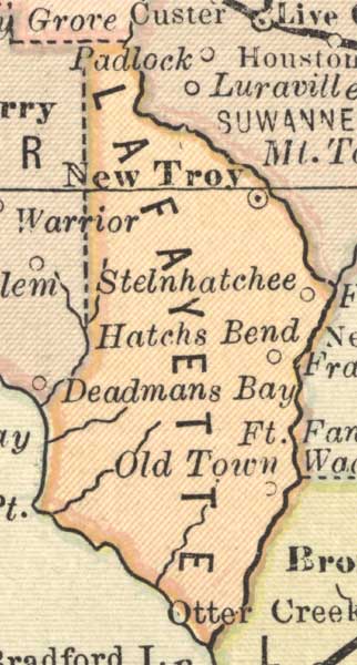 Lafayette County, 1883