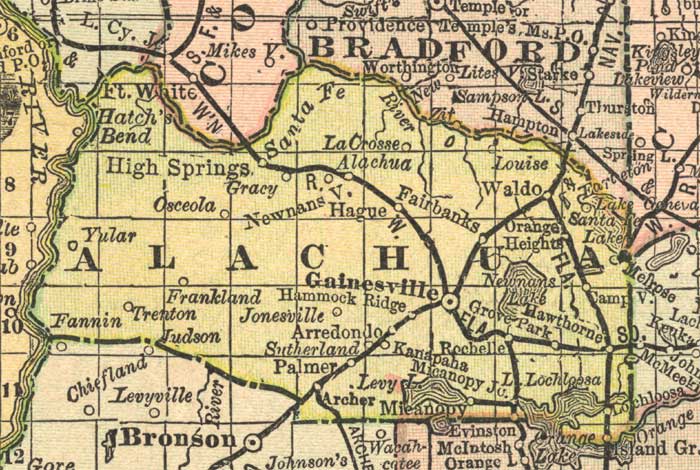 Alachua County, 1892