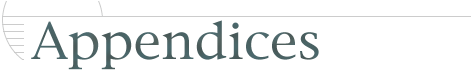Appendices
